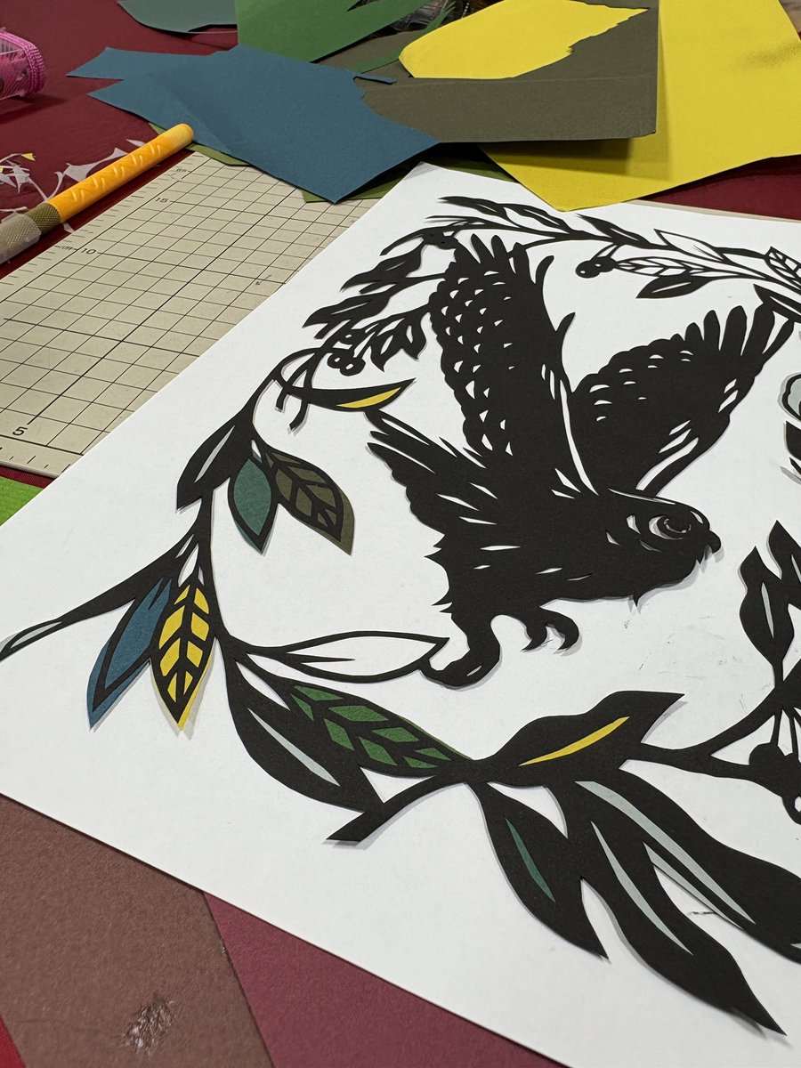 切り絵作家　草太 tweet media