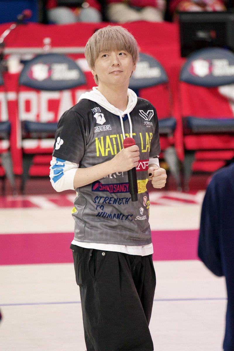 爪黒かったの可愛かったです🖤👍 #木村良平 さん #東京グレートベアーズ