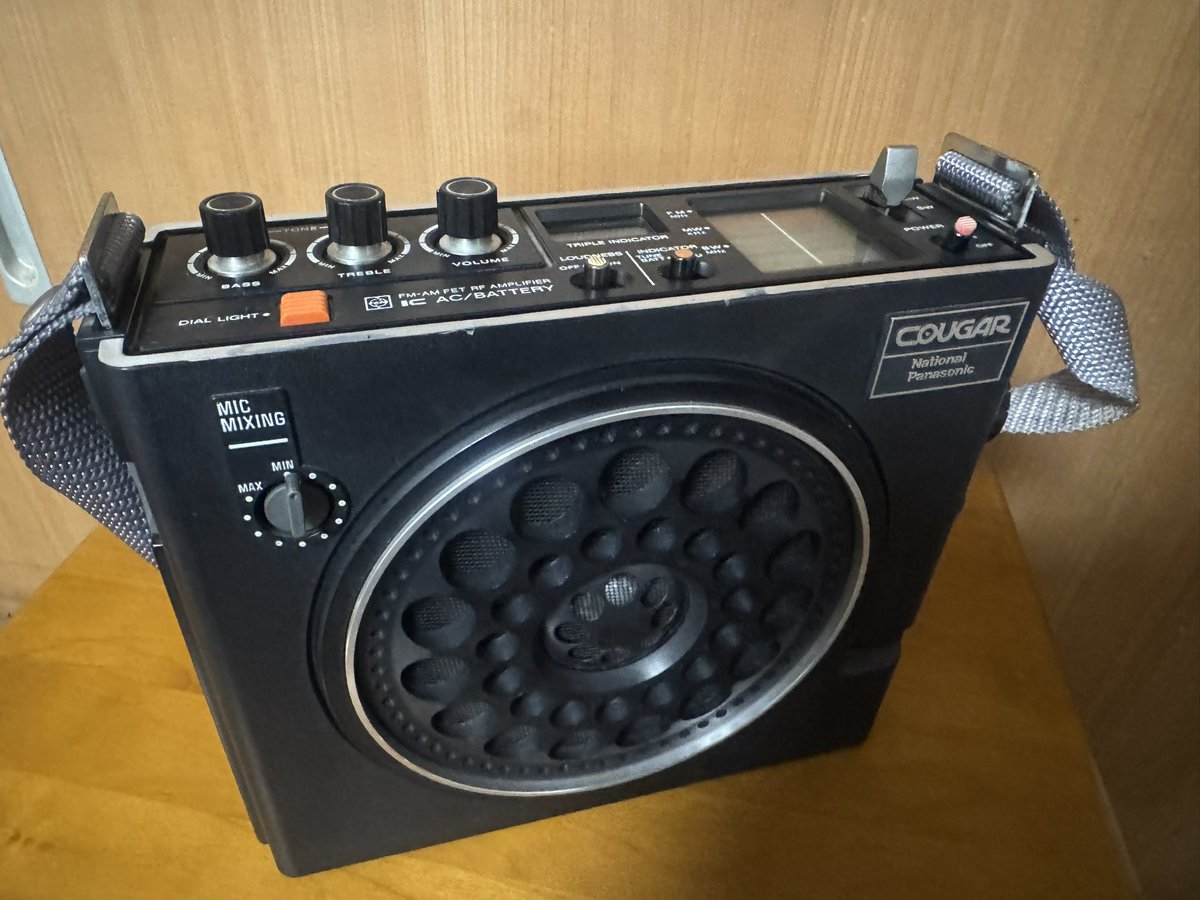 通りがかりのハードオフでジャンクのクーガーRF-888を見つけてお迎え