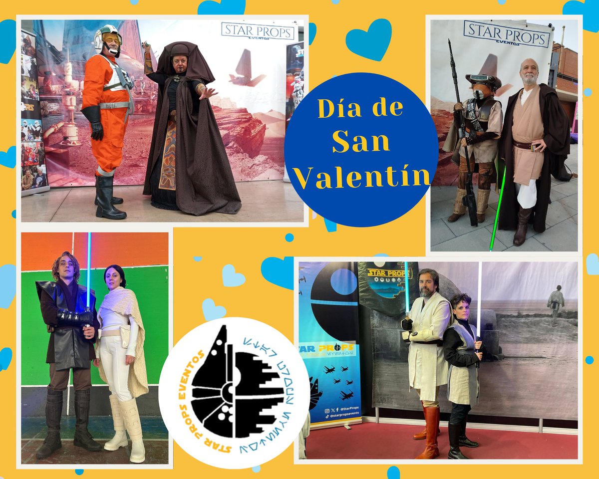 Que el amor y la Fuerza nos acompañen, hoy y siempre.
#starprops #starwars #starpropseventos #solidaritat #sinanimodelucro #diadesanvalentin