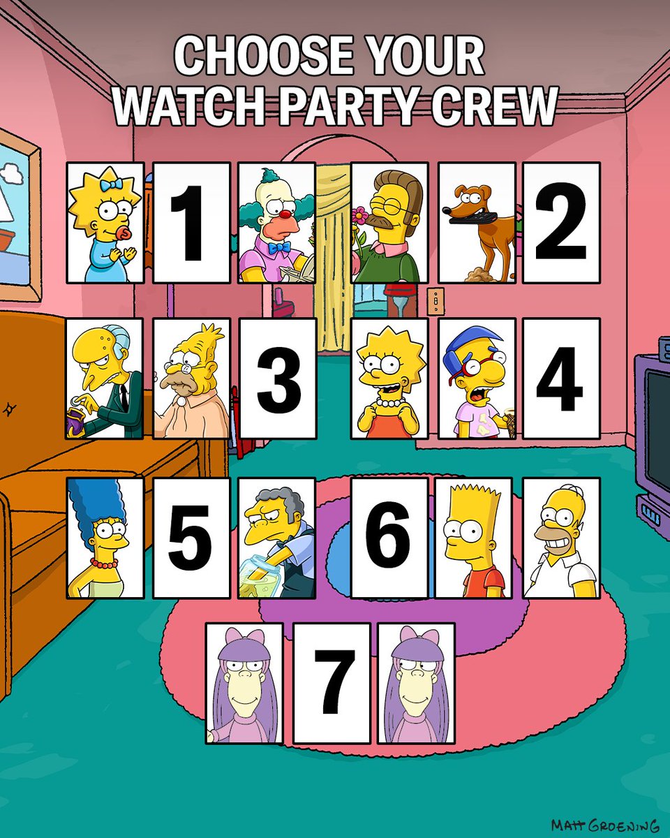 The couch is ready. The crew is here. The 800th episode of #TheSimpsons is on, who’s with you? 🛋️💛 Watch Sunday on FOX and Stream on Hulu!