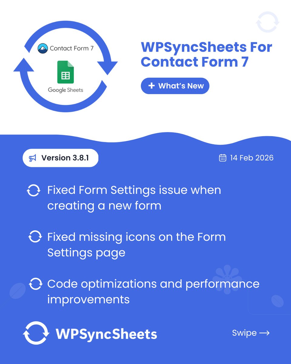 WPSyncSheets - Import Export for WordPress & Woo tweet media