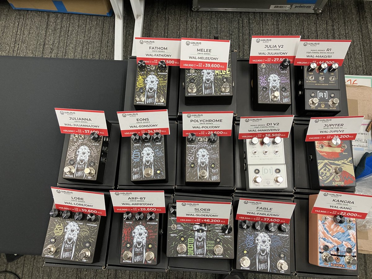 Walrus Audio JP tweet media