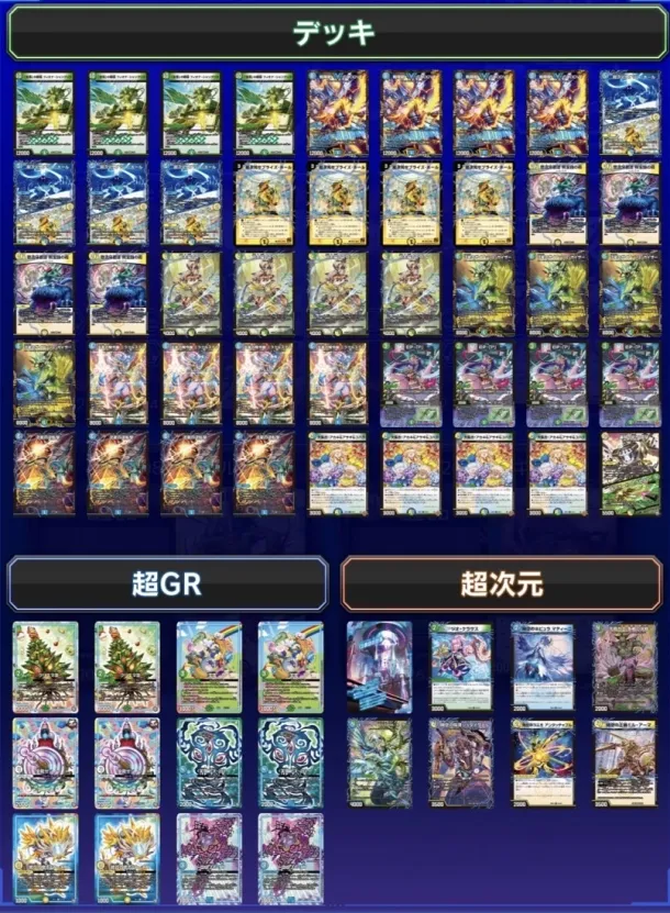 デュエチューブリーグ2025後期 第5節 魔王軍が使用したデッキはこちら