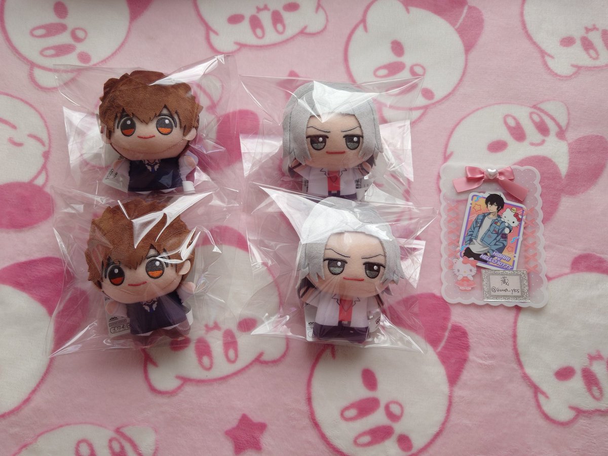 交換/譲渡】家庭教師ヒットマンREBORN! ちびぐるみ 譲 綱吉 獄寺 各2