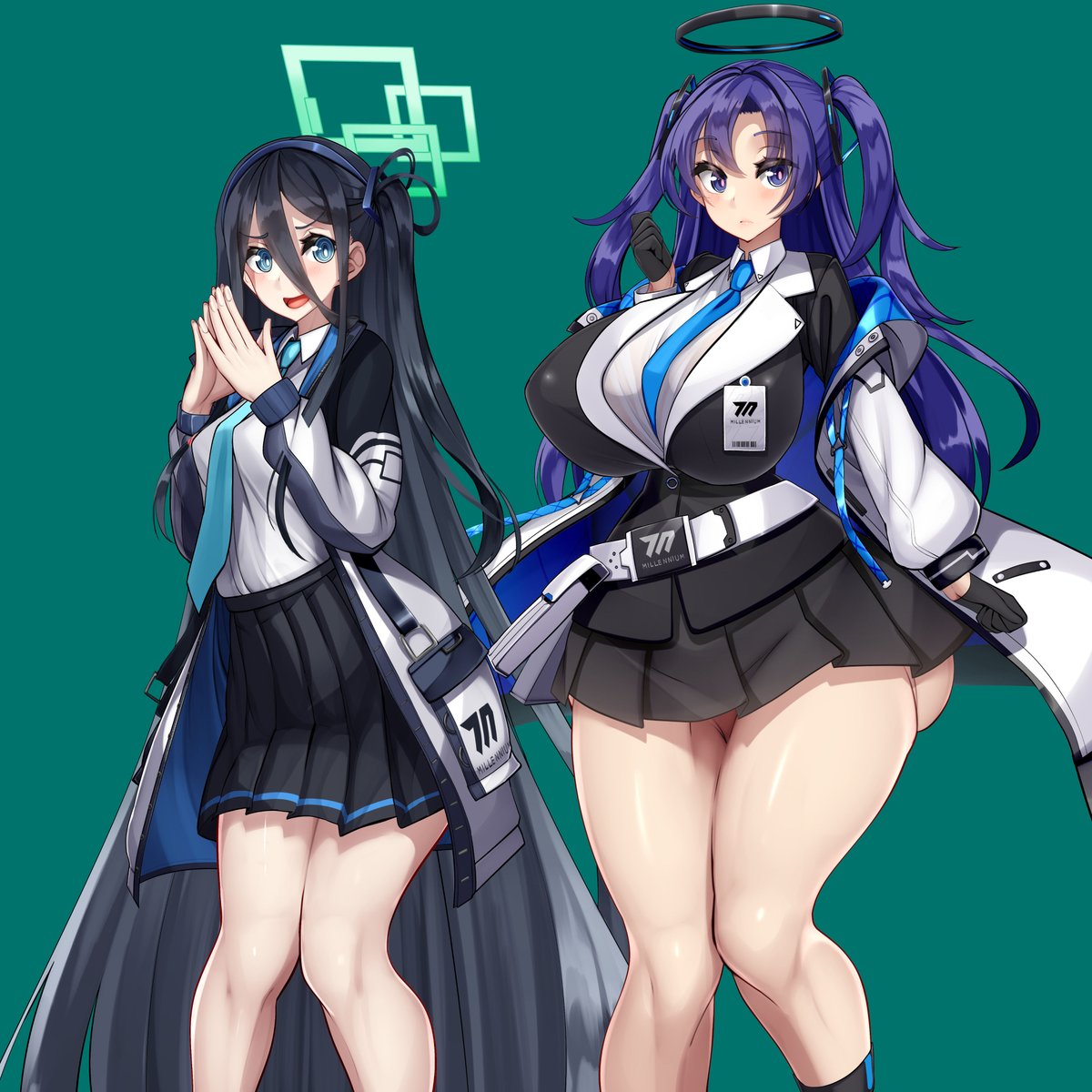 【次回作予告】 ブルアカ ユウカとアリス
この2人でイキます❤(*`'ิᾥ`'ิ*) 