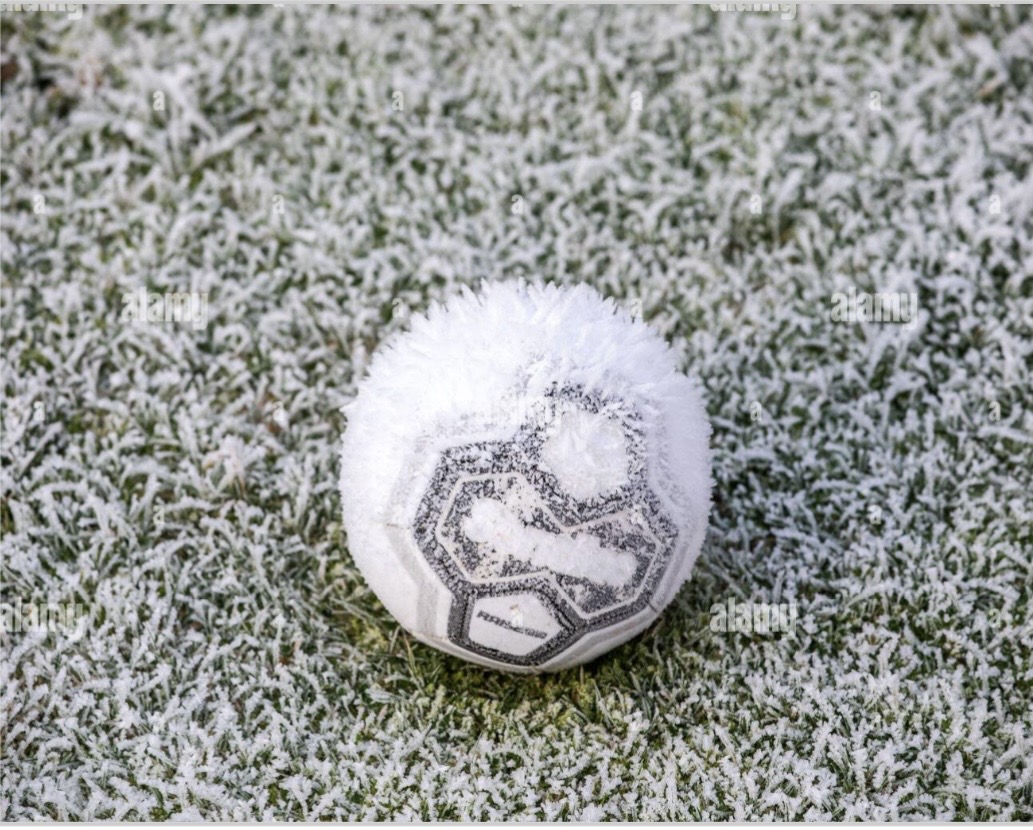 Today’s away fixture against <a href="/WishawFC/">Wishaw Football Club</a> has been postponed due a frozen pitch.
Many thanks to Wishaw for the early call.