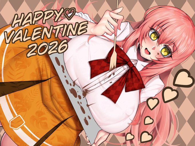 #バレンタイン #ガクトゥーン #ライアーソフト
毎年恒例のガクトゥーンのネオンちゃんバレンタイン絵です。お納めくださいませ笑

制服、エプロン、裸エプロン、裸差分です笑
頭巾着用時はポニテのつもりだけどわかりにくいか…そもそも謎チョコ作製風景なのはご愛嬌で…
('◑ω◐`) 