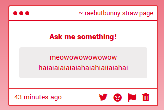 haii!!!!!!! meow meow meow meow meow raebutbunny.straw.page
