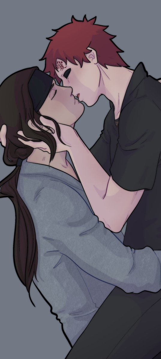 Happy holidays to those who celebrate! If you don't celebrate, it's Saturday, which is also a cool day 🫶

#gaara #neji #fanart #anime