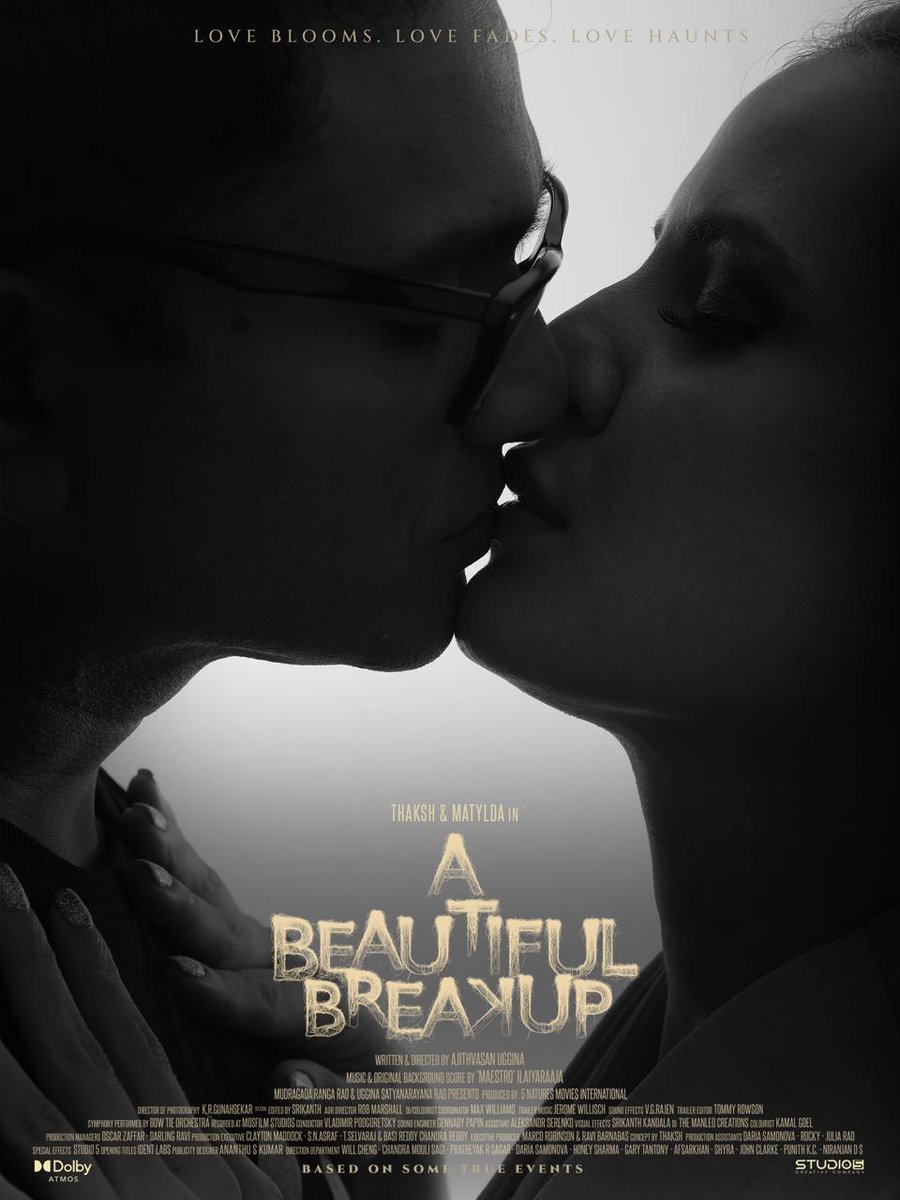 vardhangadu1's tweet photo. An emotional journey with breathtaking visuals and Ilaiyaraaja’s magical music, "A Beautiful Breakup" is truly unforgettable.
#ABeautifulBreakup #ABeautifulBreakupMovie #Thaksh #AjithvasanUggina #Ilaiyaraaja https://t.co/1bYCmmjg0I