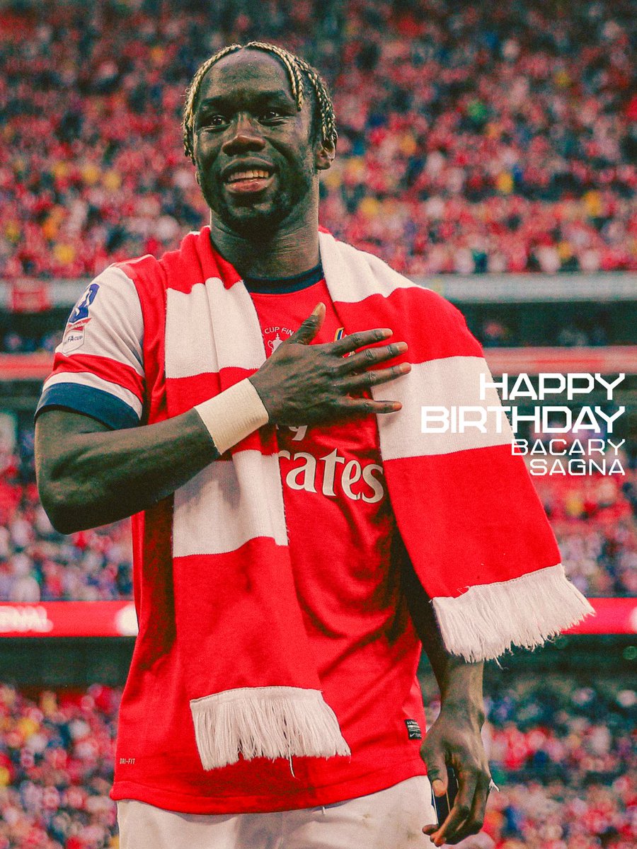 Enjoy your birthday, Bacary 🎉