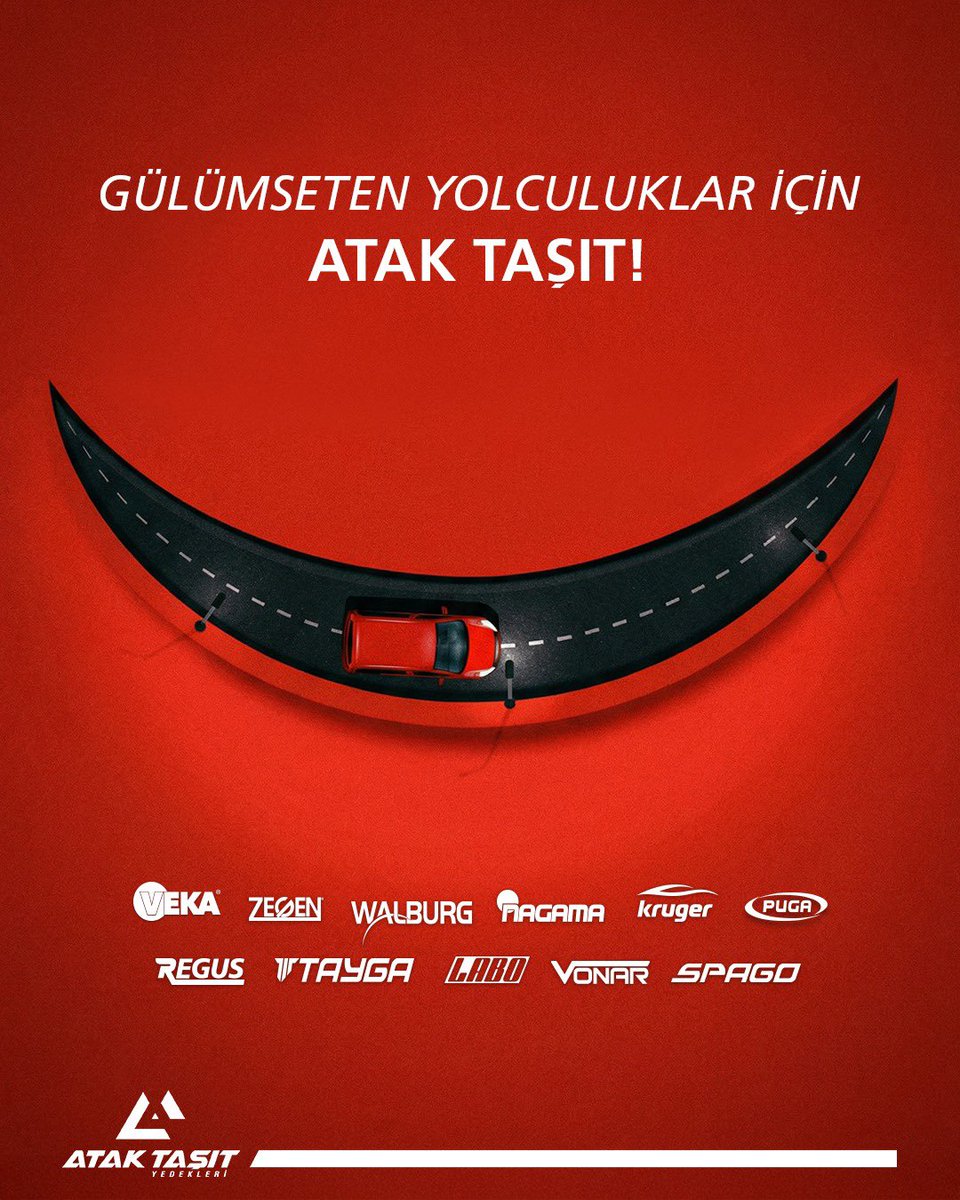 Gülümseten yolculuklar tesadüf değildir.

Yola çıkan her aracın arkasında doğru seçimler, güçlü markalar ve işini önemseyen bir ekip vardır.
Atak Taşıt, sürüşe değer katan parçalarla her zaman yanında.

#AtakTasit #HerZamanAtak #GulumsetenYolculuk