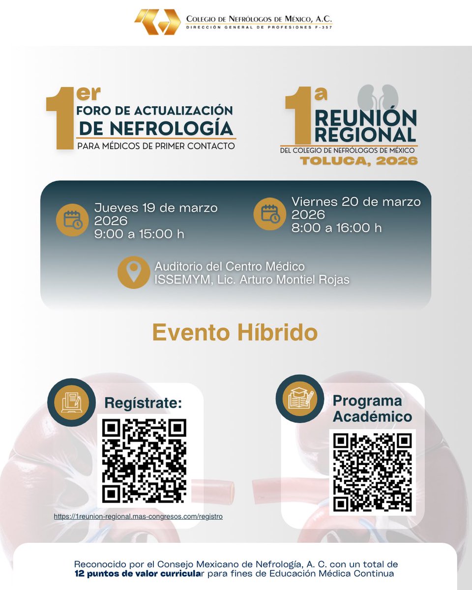 Colegio de Nefrólogos de México A.C. tweet media