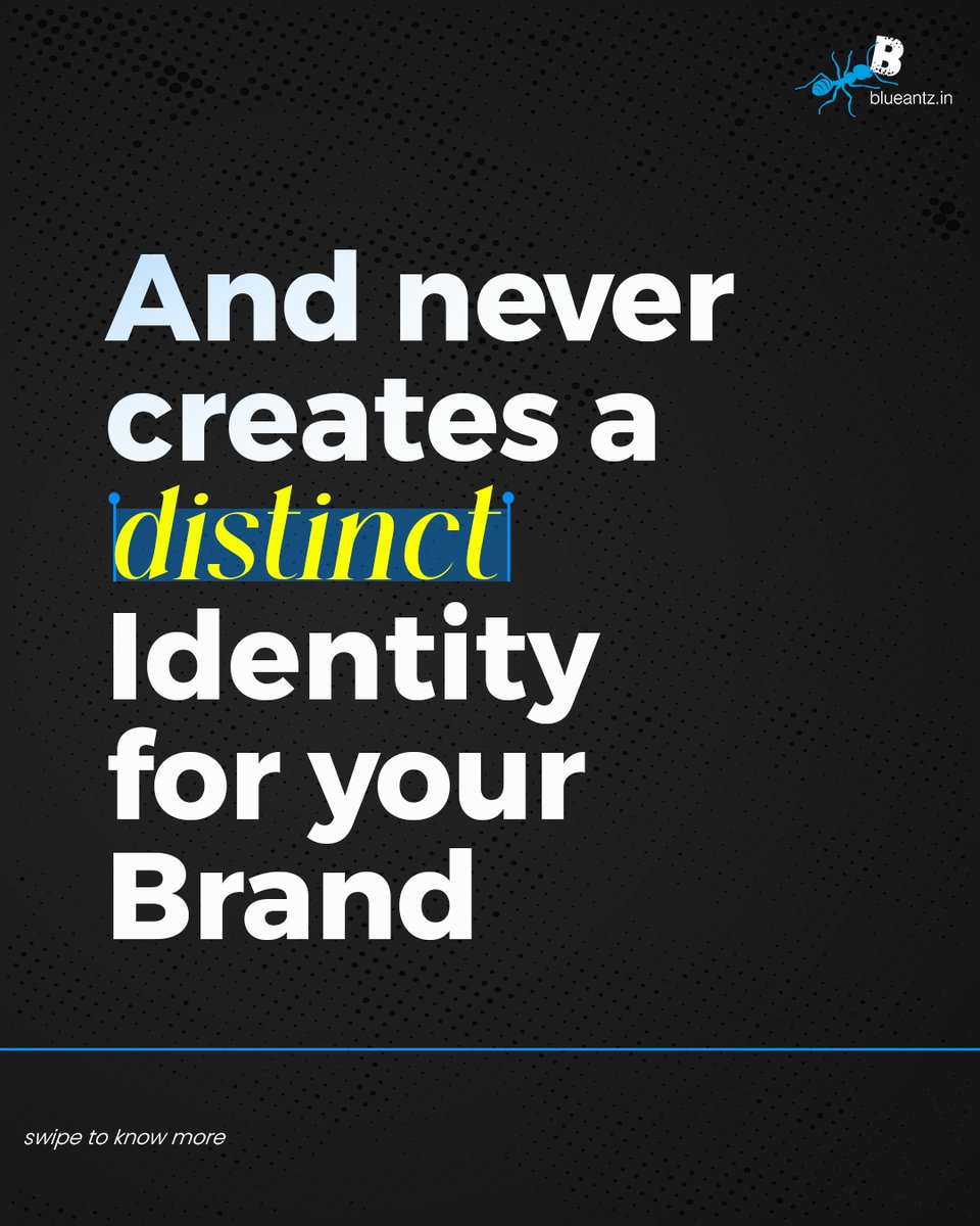 BlueAntz_Ad's tweet image. Similarity creates noise.
Strategy creates presence.
If your brand mirrors competitors, it weakens perception.
We craft brands that command attention — not compete for it.
.
.
.
#BlueAntz #BrandImpact #BrandBuilding #StrategicCreativity #CreativeAgency #AdvertisingAgency