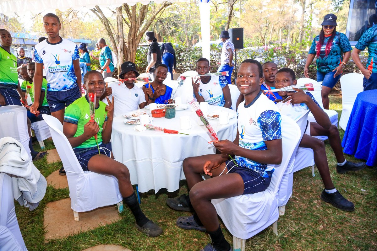 KenyaPower's tweet image. VALENTINE’S DAY BREAKFAST 

This morning, the Kenya Power Foundation hosted a breakfast for the HSBC World Rugby SVNS2 Under-16 teams, drawn from schools across the country. 

We wish all the players the very best at the tournament.

#KenyaPowerFoundation
#EmpoweringCommunities