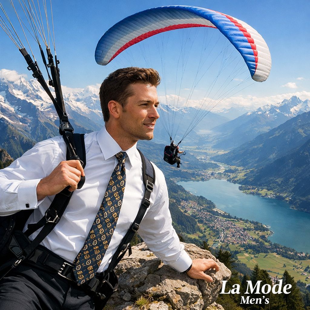 men_mode's tweet image. Style has no altitude limit.

White shirt. Patterned tie. Alpine launch.

La Mode Men’s — Helping Men Look Good.

#MensFashion #AdventureStyle #LaModeMens #Interlaken