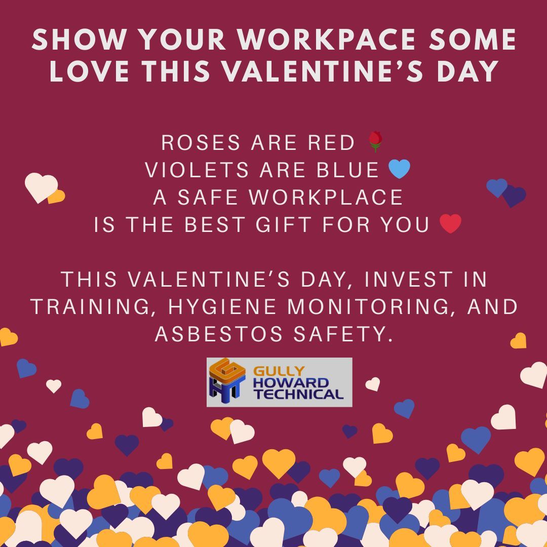 Trng_GHTech's tweet photo. Show your workplace some love this Valentine’s Day!

A safe, healthy workplace is the best way to care for the people who matter most.

From occupational hygiene to training and asbestos management, we’ve got you covered.

💙🧡Check out our services here: https://t.co/HJdEKsdMEZ https://t.co/JiMDFKpAe5