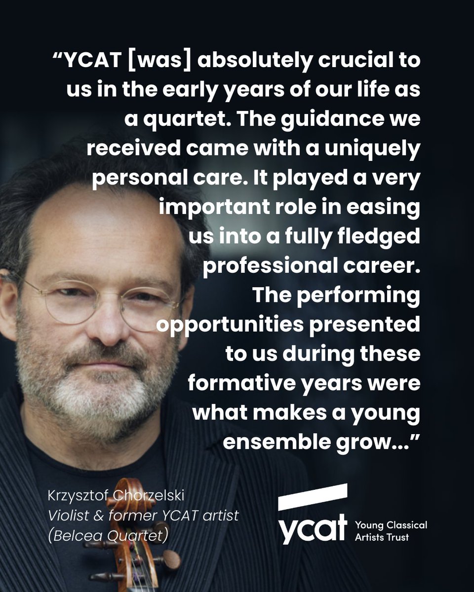 YCATrust's tweet photo. ❤️ Sharing some of the love we've received from our alumni community. ❤️
Applications for our 2026 auditions are open until Thursday 26th February!
https://t.co/DyOnoebBjJ
#YCATrust #YCATauditions2026 #auditions #classicalmusicians https://t.co/9L5BGcn3g9