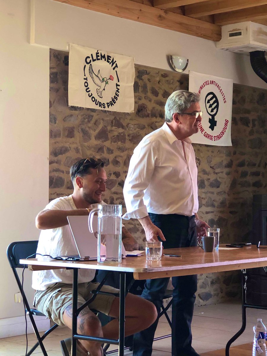 J'ai ouï dire que Jean-Luc Mélenchon n'aimait pas que l'on partage cette photo.