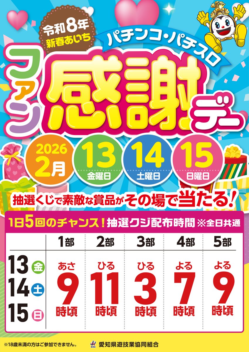 キャッスル高浜店”初” 新春あいちファン感謝デー2日目！ 本日5回目の