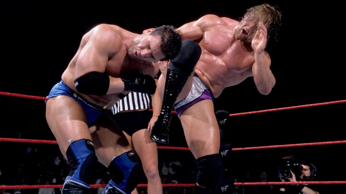 WWFWrestling1's tweet photo. On this day in 1999: Val Venis defeated Ken Shamrock to claim the WWF Intercontinental title! #WWF #WWE #StValentinesDayMassacre #ValVenis https://t.co/lzOaSVvZTk