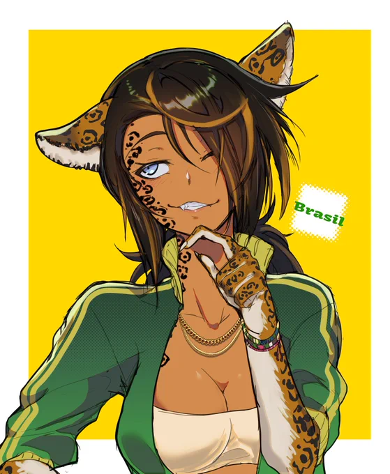 #バレンタインだから褐色肌貼ろうぜ