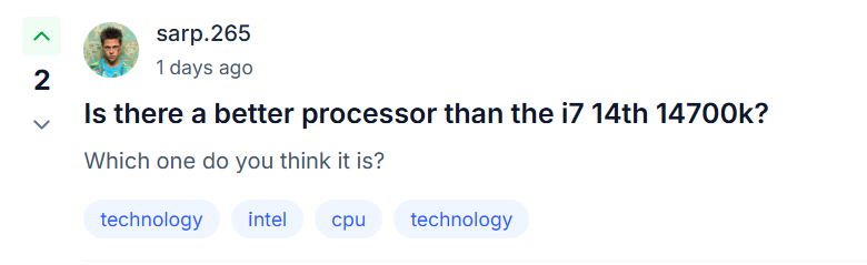 NovioPlus's tweet photo. Is there a better processor than the i7 14th 14700k? https://t.co/Rh3ysKWTDE https://t.co/SxqxsKUQjR