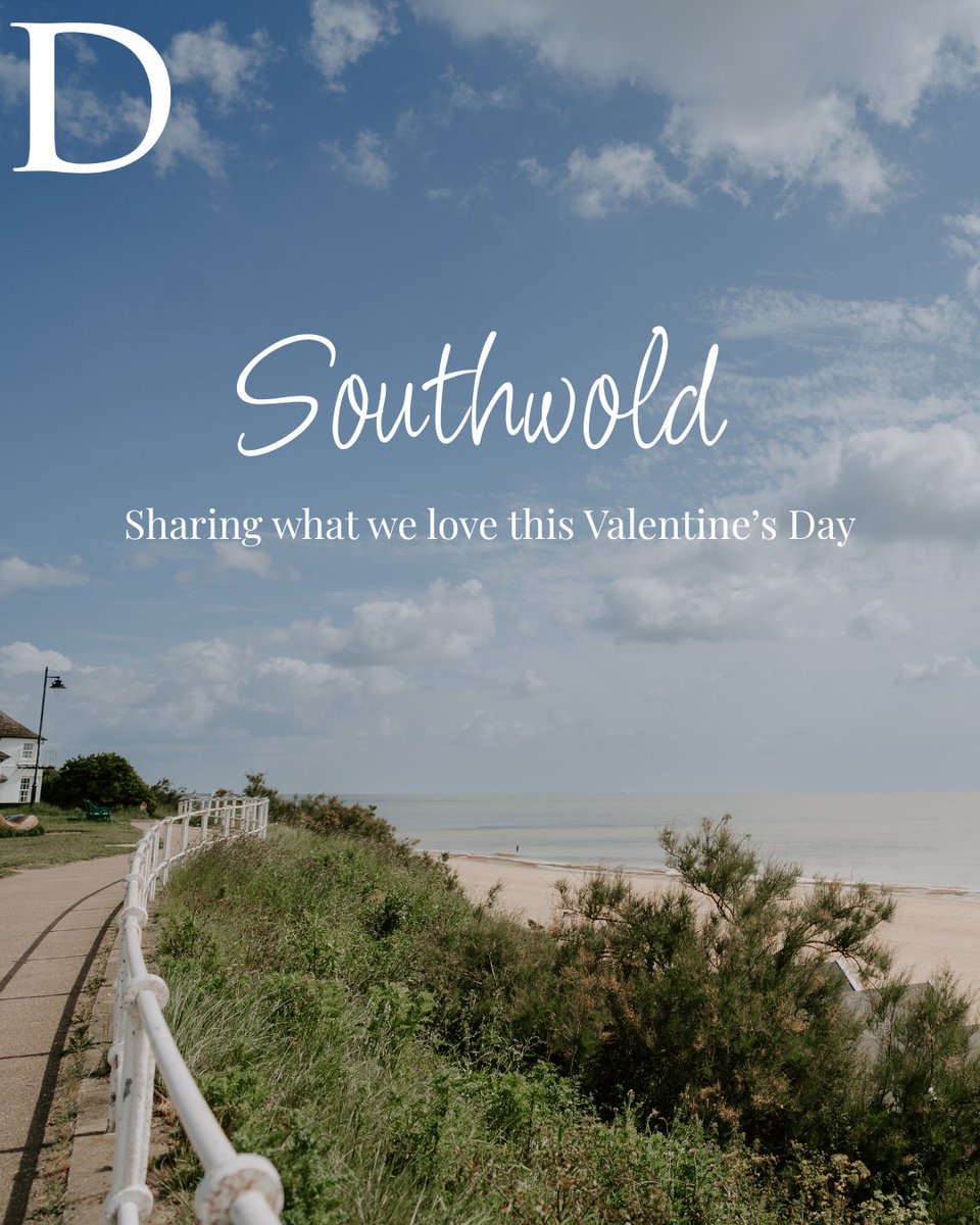 Love is in the air — &amp; so is the magic of #Southwold! 💕 This #ValentinesDay, we’re swooning over our beautiful seaside town, from the golden sands to cosy cottages. Southwold is waiting to steal your heart - book your #holidaycottage today! 🌊🏡 ow.ly/KmLH50YcOfQ