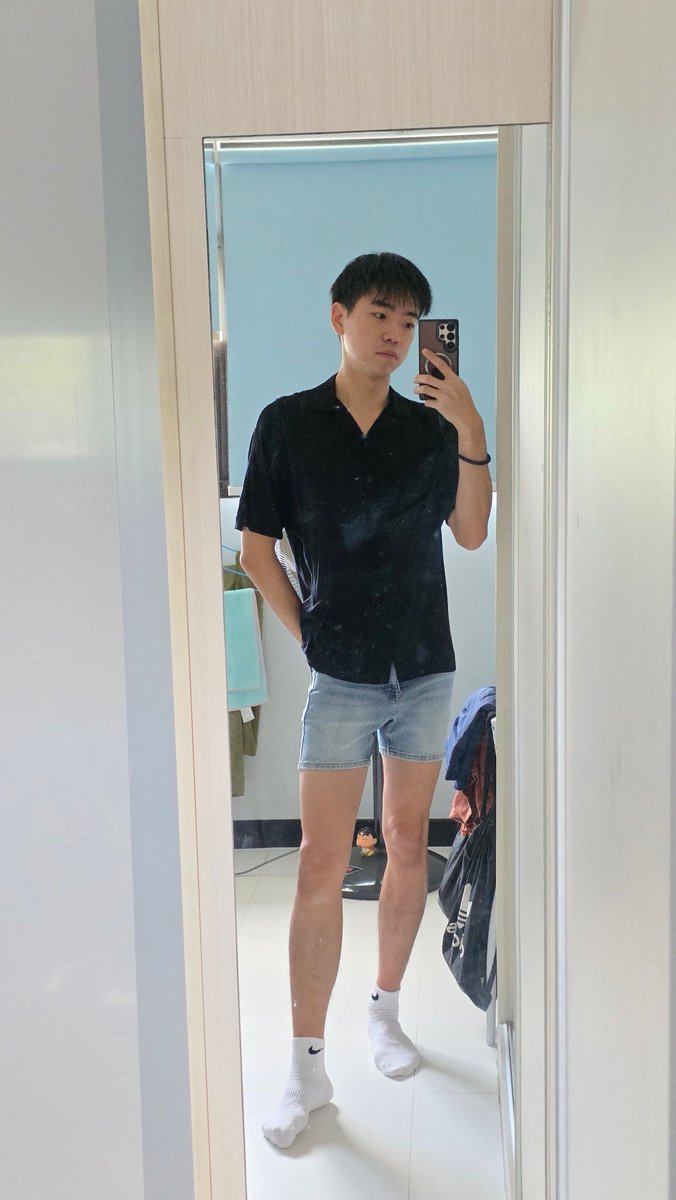 My most gay millennial trait is that my shorts are still short short and not the baggy over the knee ones yet