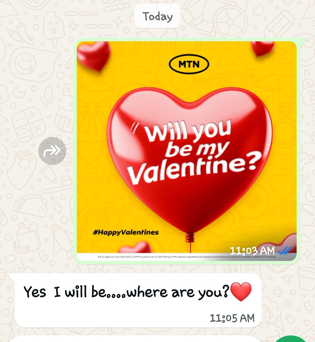 <a href="/mtnug/">MTN Uganda</a> Banange she has accepted