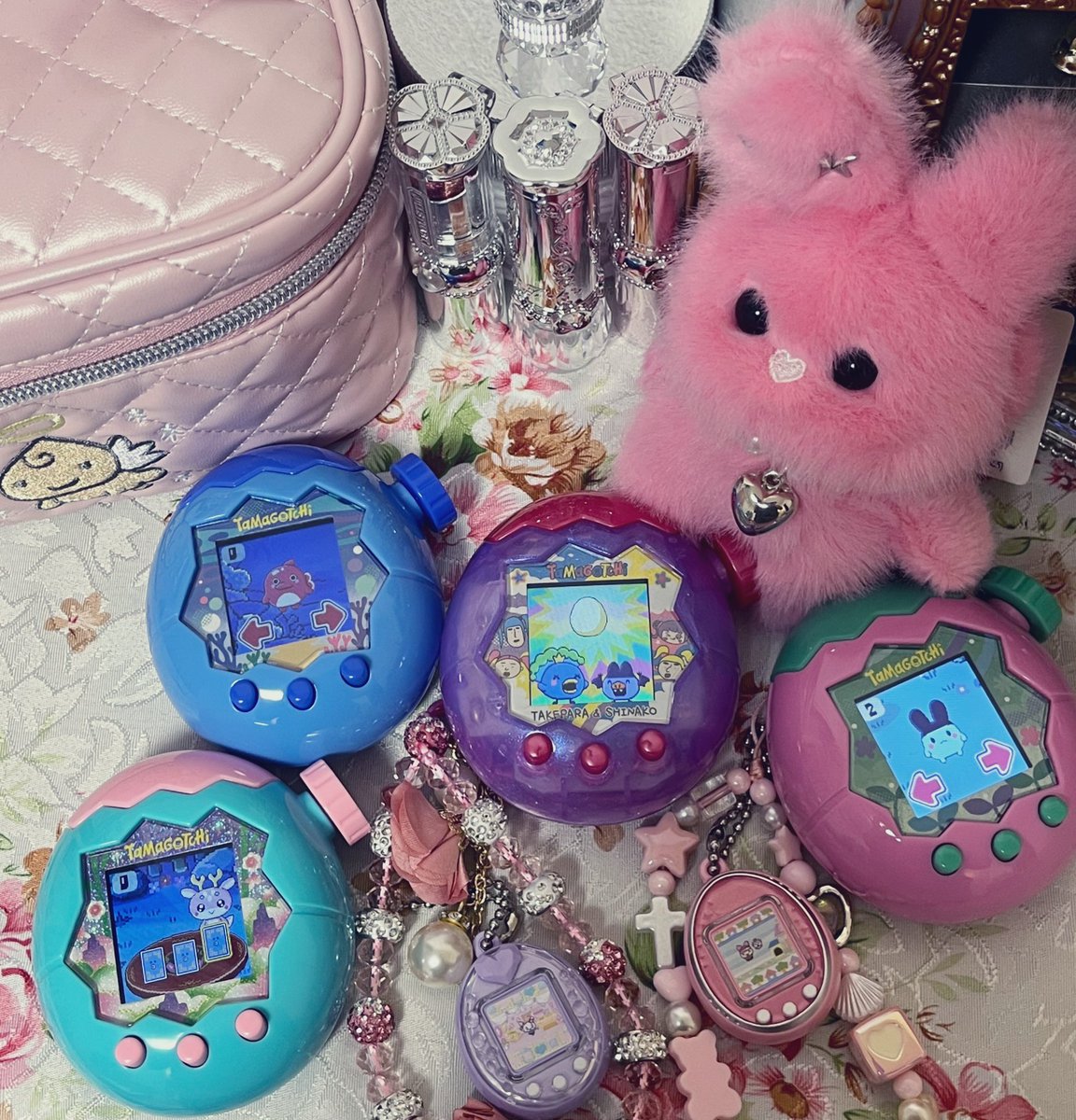 今育て中のたまごっちパラダイスたち🫣💓 竹ぱらは初ブリードさせまし