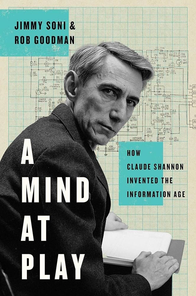 jaynitx's tweet photo. >be Claude Shannon
>born 1916 in Petoskey, Michigan
>dad is a judge, mom is a language teacher
>age 8, build a telegraph system between your house and your friend's
>half a mile of barbed wire fence as the cable
>you're 8

1930s:
>obsessed with puzzles, codes, machines
>anything that has a system to crack
>go to University of Michigan
>double major: electrical engineering AND mathematics
>graduate 1936

MIT:
>go to work on the differential analyzer
>a giant mechanical computer
>gears, wheels, rods
>the most advanced computing machine on earth
>your job: make it work
>you start thinking about how machines think

1937:
>write your master's thesis
>21 years old
>the thesis: apply Boolean algebra to electrical circuits
>translate logic (true/false) into switches (on/off)
>sounds simple
>it's the most important master's thesis of the 20th century
>this is the foundation of every digital computer ever built
>every chip, every phone, every laptop
>all because a 21-year-old connected two ideas nobody thought to connect

1940:
>PhD in mathematics
>thesis on genetics and algebra
>just for fun
>you're not even a biologist

1941-1945:
>World War II
>work on cryptography and fire-control systems
>classified work at Bell Labs
>meet Alan Turing when he visits from Britain
>two of the greatest minds of the century
>eating lunch together in the cafeteria
>discussing thinking machines
>nobody notices

1948:
>publish "A Mathematical Theory of Communication"
>50 pages that invent the entire field of information theory
>before this: nobody knows how to measure information
>you: invent the "bit" binary digit
>the fundamental unit of all digital information
>explain how to transmit signals without losing them
>error correction, compression, bandwidth
>every text message, every Netflix stream, every WiFi signal
>all running on math you wrote in 1948
>the paper is considered the Magna Carta of the information age

Bell Labs:
>become a legend
>but you don't act like one
>ride a unicycle through the hallways
>juggle while doing it
>build useless machines for fun
>a box that turns itself off when you turn it on
>a calculator that does math in Roman numerals
>you're the smartest guy in the building
>and the weirdest

1950s:
>write a paper on how computers could play chess
>before computers could play chess
>write a paper proving how a mouse could learn a maze
>build the mouse
>call it Theseus
>it learns
>artificial intelligence before the term exists

1956:
>help organize the Dartmouth Conference
>the birthplace of AI as a field
>you're already bored with it
>move on

1960s-70s:
>leave Bell Labs
>become a professor at MIT
>mostly just tinker
>build a wearable computer with Ed Thorp to beat roulette
>it works
>don't tell anyone for decades

the lifestyle:
>juggling obsession write the first mathematical theory of juggling
>unicycles everywhere
>build a flame-throwing trumpet
>build a gasoline-powered pogo stick
>your office is full of toys
>because to you, everything is a toy
>including the universe

1980s-90s:
>Alzheimer's takes hold
>the mind that invented information theory
>slowly loses its own information
>tragic beyond words

2001:
>die at 84

invented the bit.
invented information theory.
laid the foundation for all digital computers.
predicted AI, machine learning, digital communication.

most important scientist nobody knows.

Einstein gave us relativity.
Shannon gave us the digital age.

the man who turned information into math.