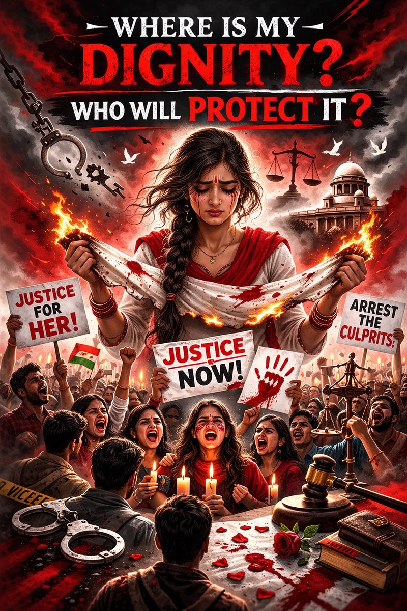 #Justice_For_रुचि_तिवारी

दोषियों को बचाया जा रहा है या कानून चलेगा?
कितनों पर कार्रवाई हुई?
देरी किसलिए?
साफ़ जवाब दो।