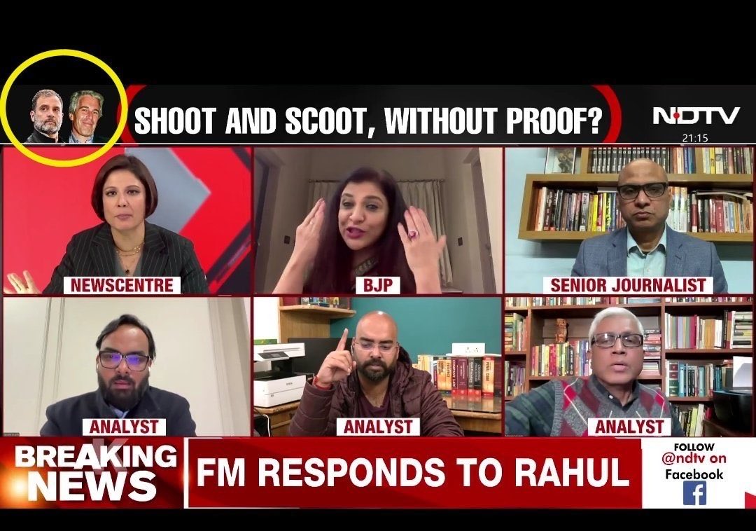 For 11 years, the BJP, its ecosystem prepared for an exam on #Soros. But when the test finally came, the question paper was based on #Epstein.

That's is why the BJP Ministers and propaganda machinery alike are completely stumped - with no script to read from and no spin to sell.