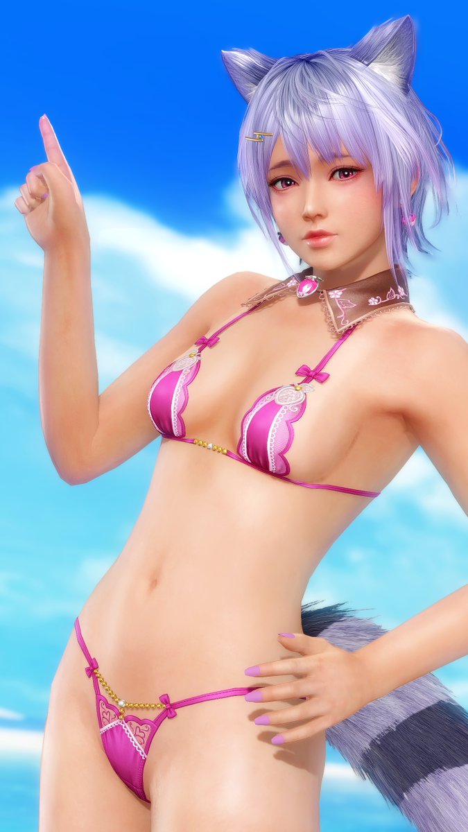 今週のポーズ
#DOAXVV #しずく