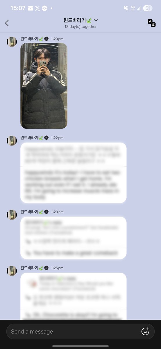 จะวาเลนไทน์ จะโสดหรือมีแฟนแล้วก็ไม่มีปัญหาว่าเหงา.. เพราะมีคุณคนเก่งส่งข้อความมาชวนคุยเกือบทุกวันเลย~* 🫠💖

ส่งคนอื่นอาจหนักขวา แต่คิมแจฮวานจะส่งรายงานตัวหนักซ้ายแน่นอน! 😍

<a href="/KJH_officialtwt/">김재환 KIM JAE HWAN</a> #김재환 #KIMJAEHWAN