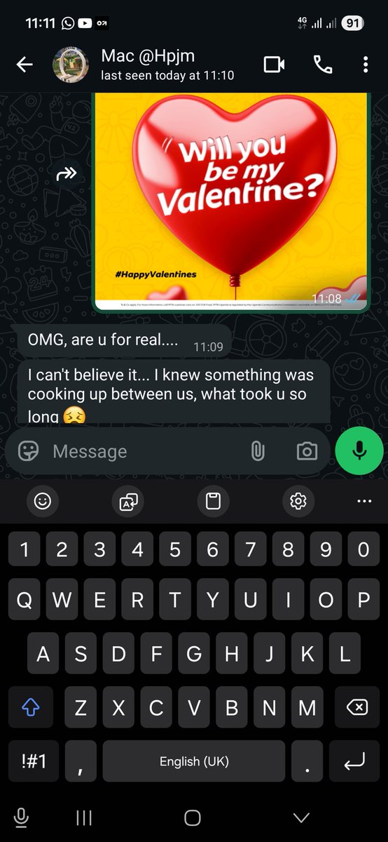 MatandaAndrewCB's tweet photo. @mtnug Here we go ๐
#RedForToday | #HappyValentines https://t.co/pHO4f91hks