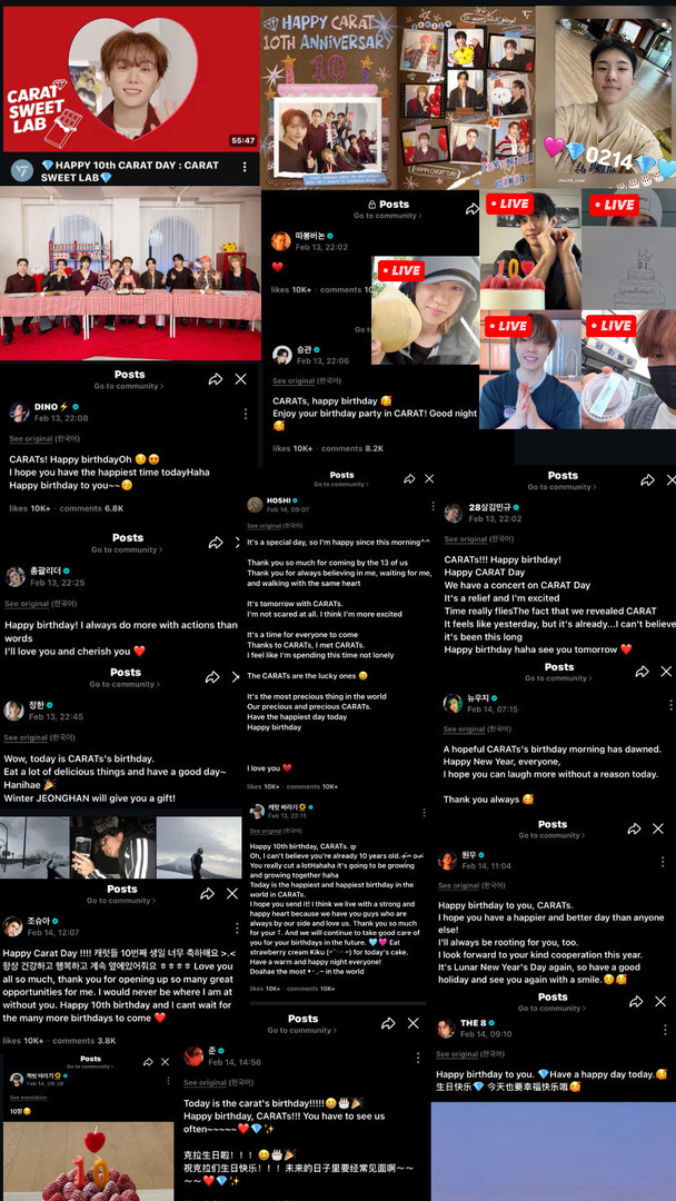 [17s] pov : dicintai ugal ugalan sama semua member seventeen😭🩷