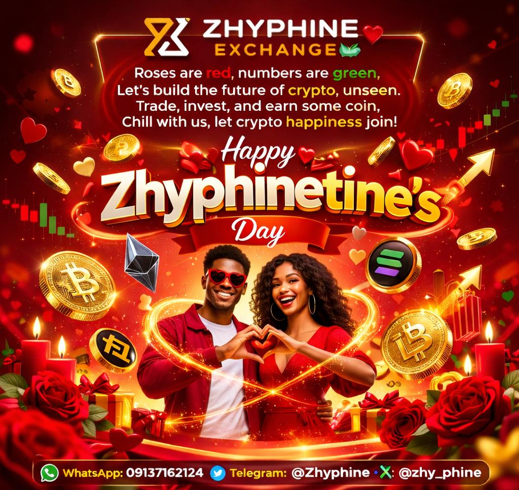 Hearts pump faster than BTC on a red  day 📈
This Valentine's, let's make sparks fly the crypto way 🪙🚀
Dive into trades, watch your portfolio glow,📉
Love &amp; gains — come steal the show!   

Come, let's trade with Love.❤️
Happy Valentine's Day!
#Crypto #ValentinesDay  #Web3