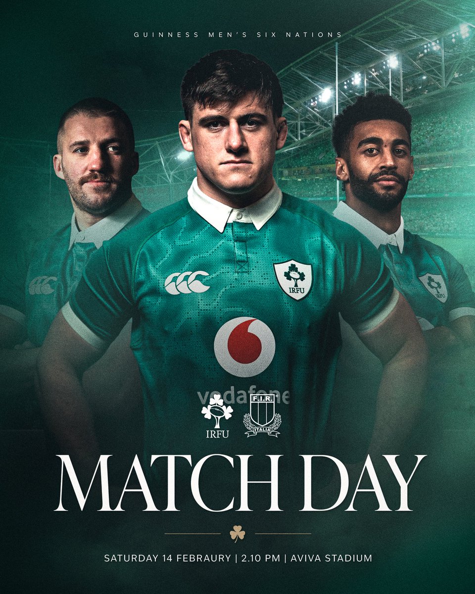 Match day in Dublin.