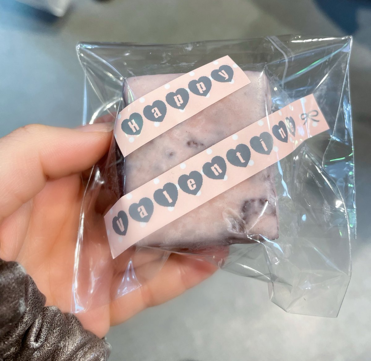 みいあちゃんがバレンタインくれたーーっ❣️❣️ 美味しすぎる、幸