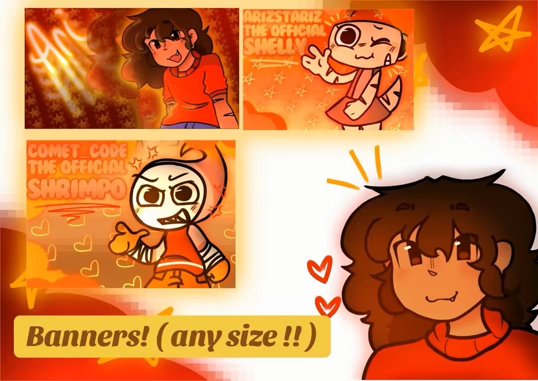 ArizStariz's tweet photo. HEY YOU!! 
Do u wanna help out an artist? 

Then you should totally commission me!! 
(Only if u wanna!!)

‼️DM ME FOR PRICES!!‼️ 
#dandysworld #omori #art #Commission #artist #red #stars https://t.co/LRcW4eEM9M