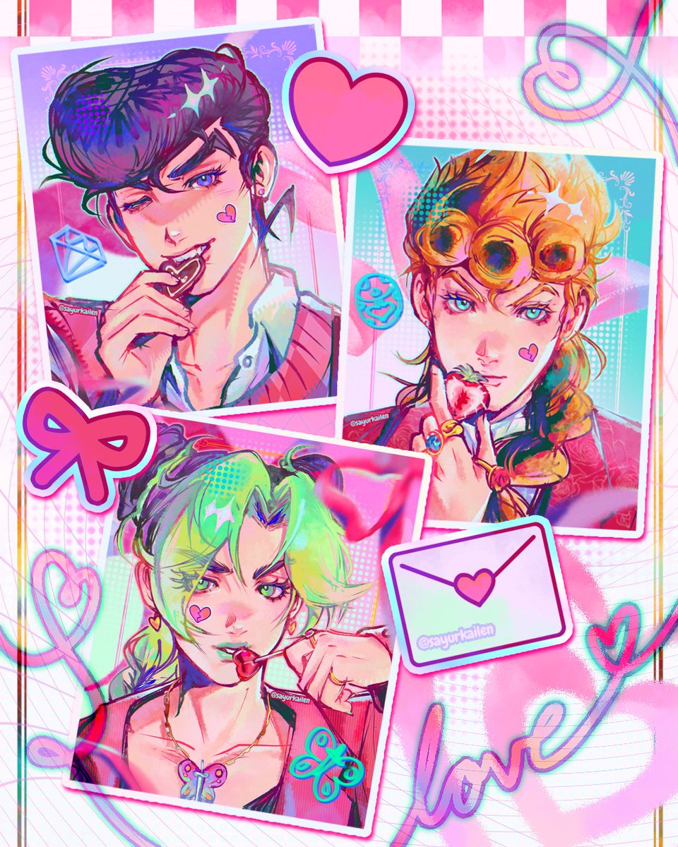 4️⃣5️⃣6️⃣💌💕
#JJBA #jjbafanart #jojo