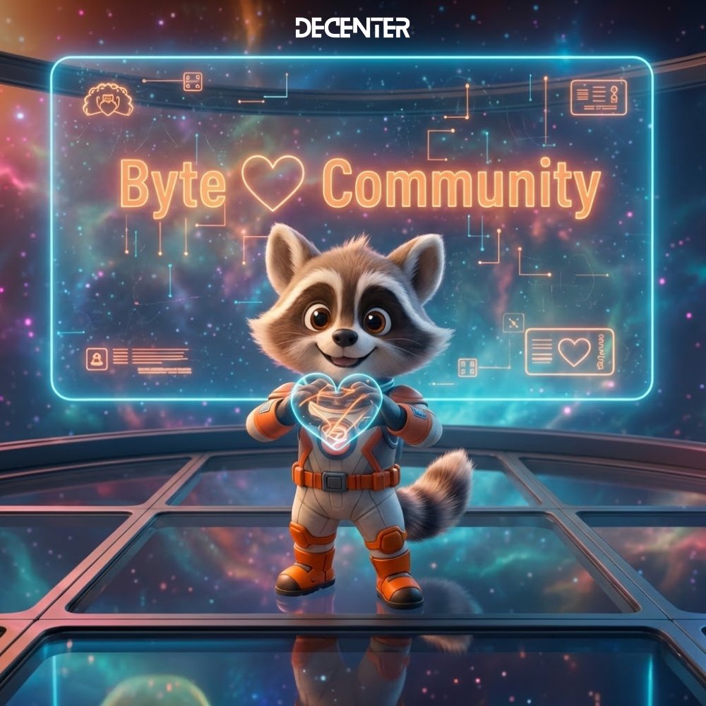 Byte 💖 Community 

Valentine’s Day isn’t just about roses and chocolate…
It’s about connection, trust, and building something meaningful — together. 🫶✨

To every member of our DeCenter community:
Thank you for being the heart of this journey. 🧡

May your day be filled with