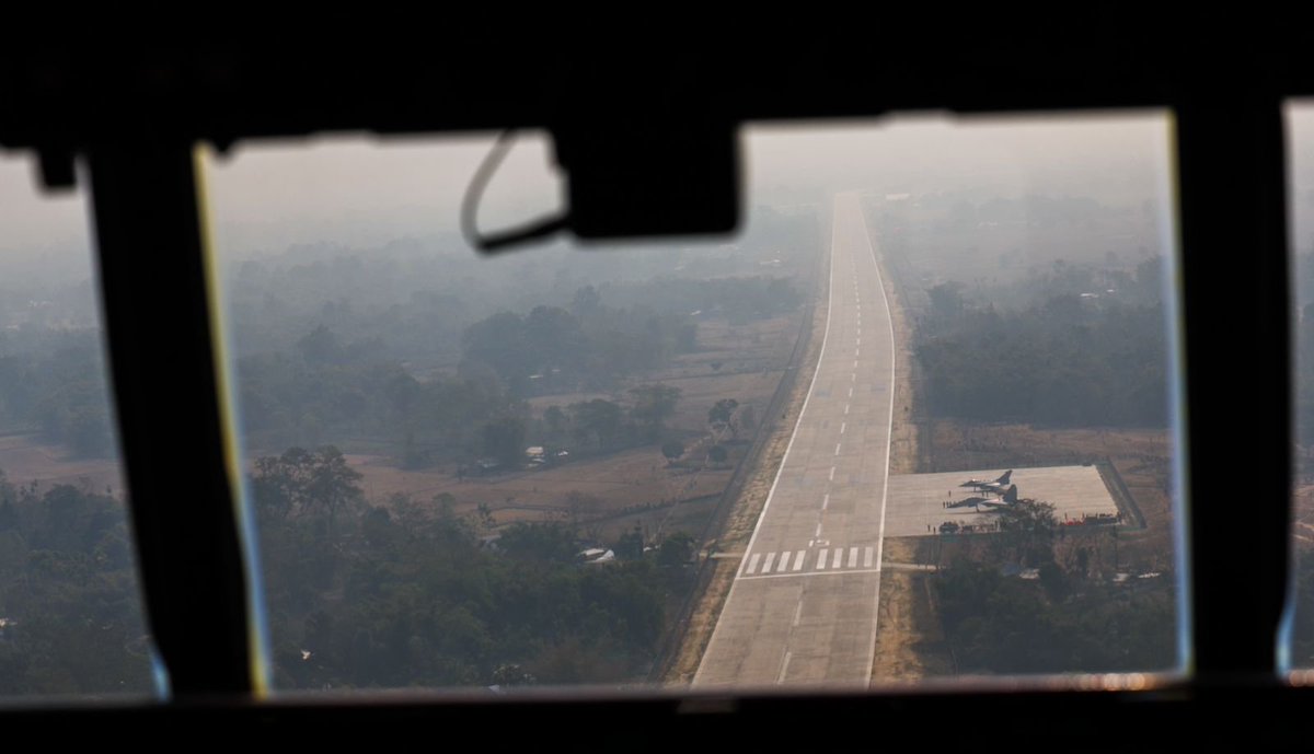 narendramodi's tweet photo. It is a matter of immense pride that the Northeast gets an Emergency Landing Facility. From a strategic point of view and during times of natural disasters, this facility is of great importance. https://t.co/eGaJIcptrf