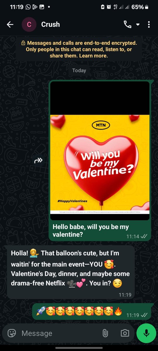 ProudLangi01's tweet photo. @mtnug #RedForToday | #HappyValentines https://t.co/MZt8dmEHk3