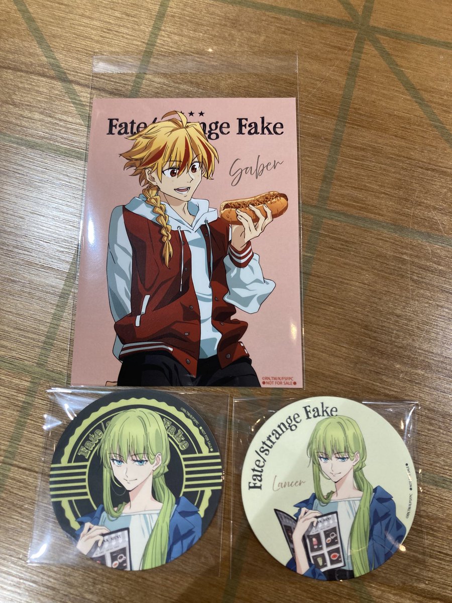 交換 Fate/strange Fake Fate strange Fake THEキャラ CAFE ザッキャラ