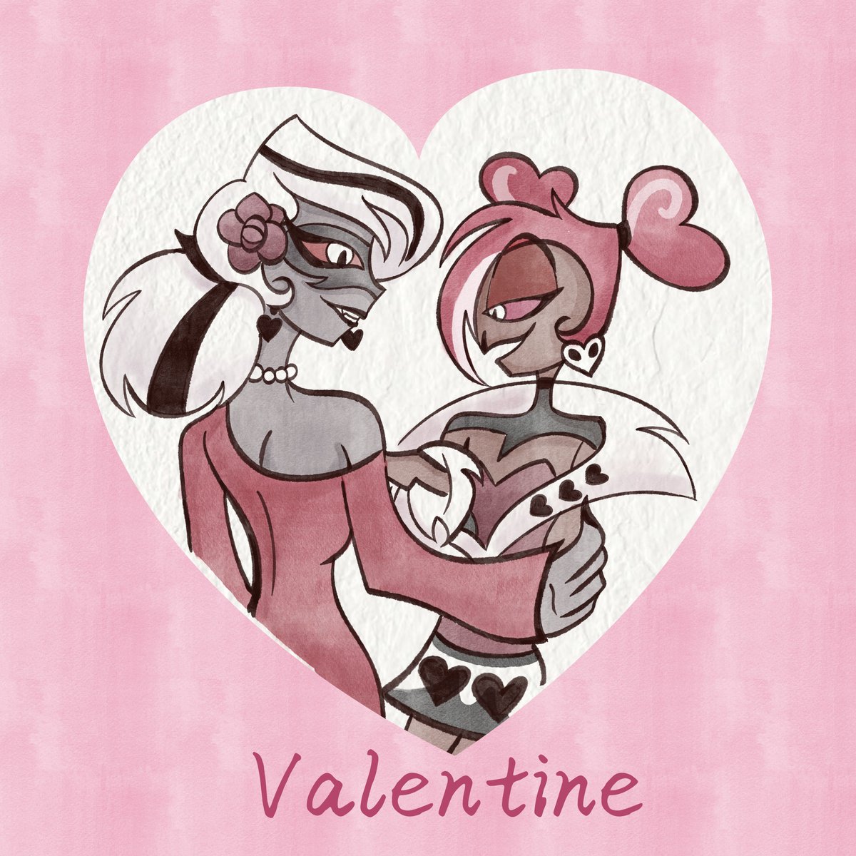 GintinaShe77419's tweet photo. Happy Valentine
#HazbinHotel  #CarmillaCarmine  #Velmilla #VelvetteHazbinHotel https://t.co/baOjrYWIow