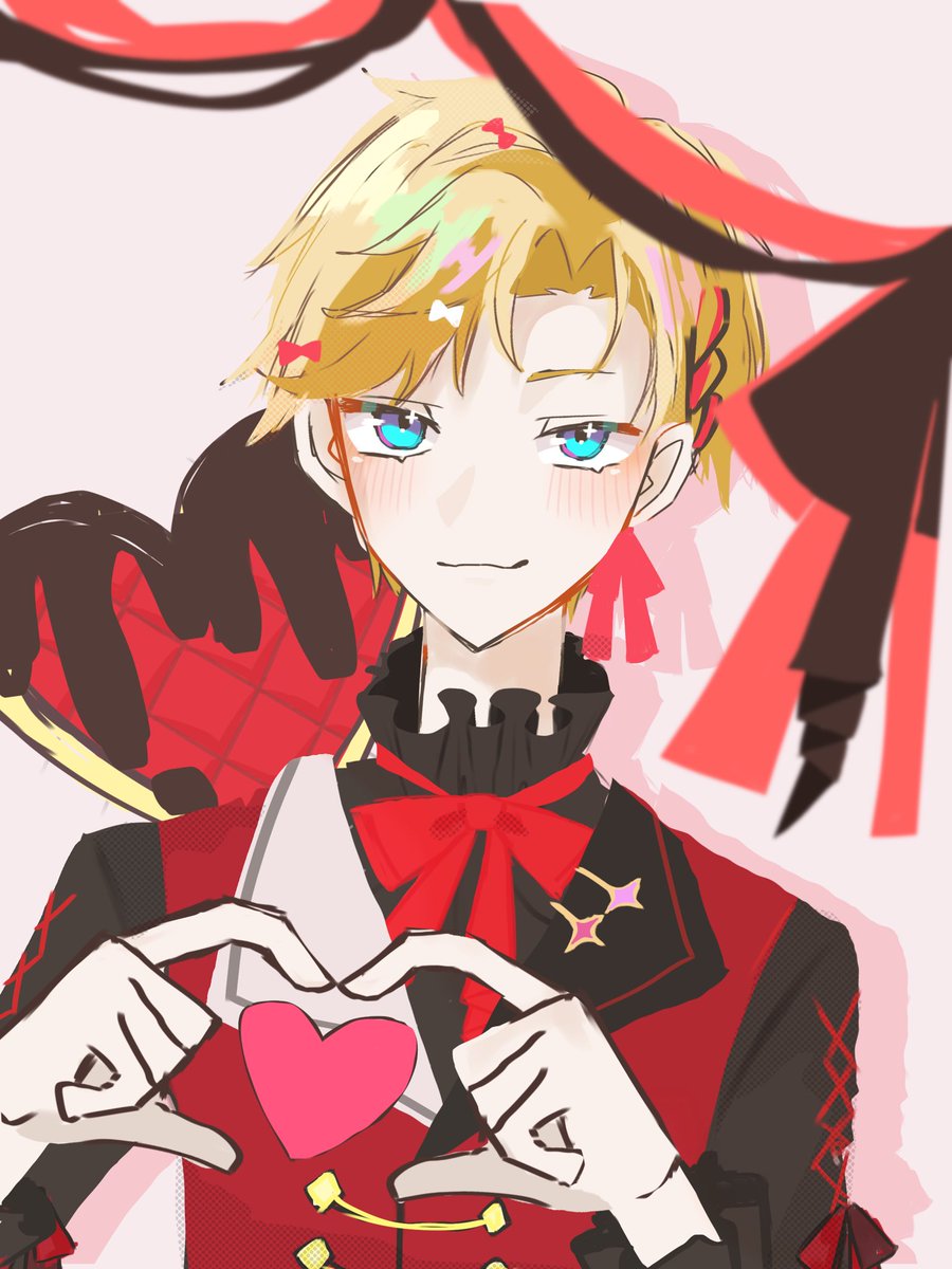 #YuDrawWilson 
Happy Valentine’s Day 🍫🎀💖
⚠︎捏造衣装
